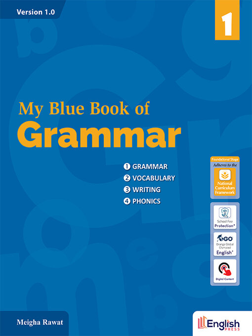Title details for My Blue Book of Grammar for Class 1 by Meigha Rawat - Available